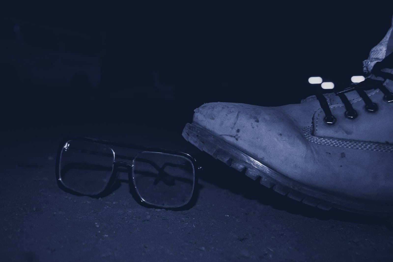 Thika — black-framed eyeglasses