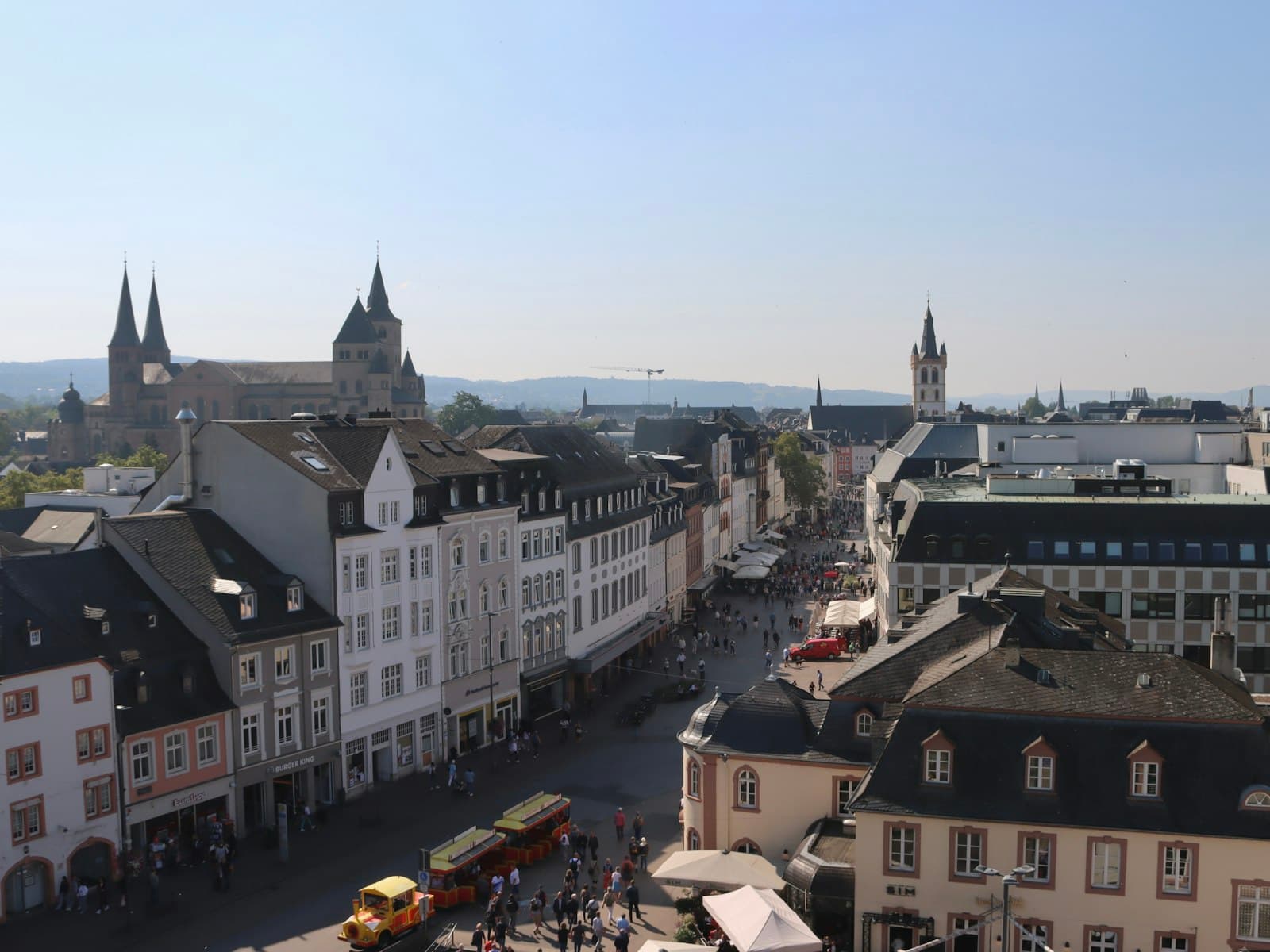 Trier — A view of a city from a high point of view