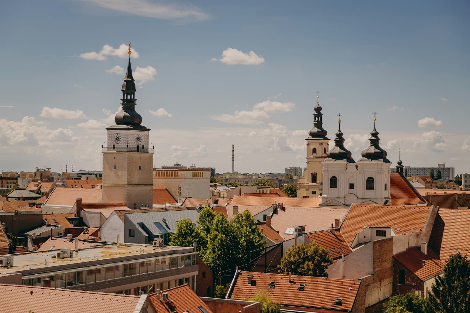 Trnava — a city with many rooftops