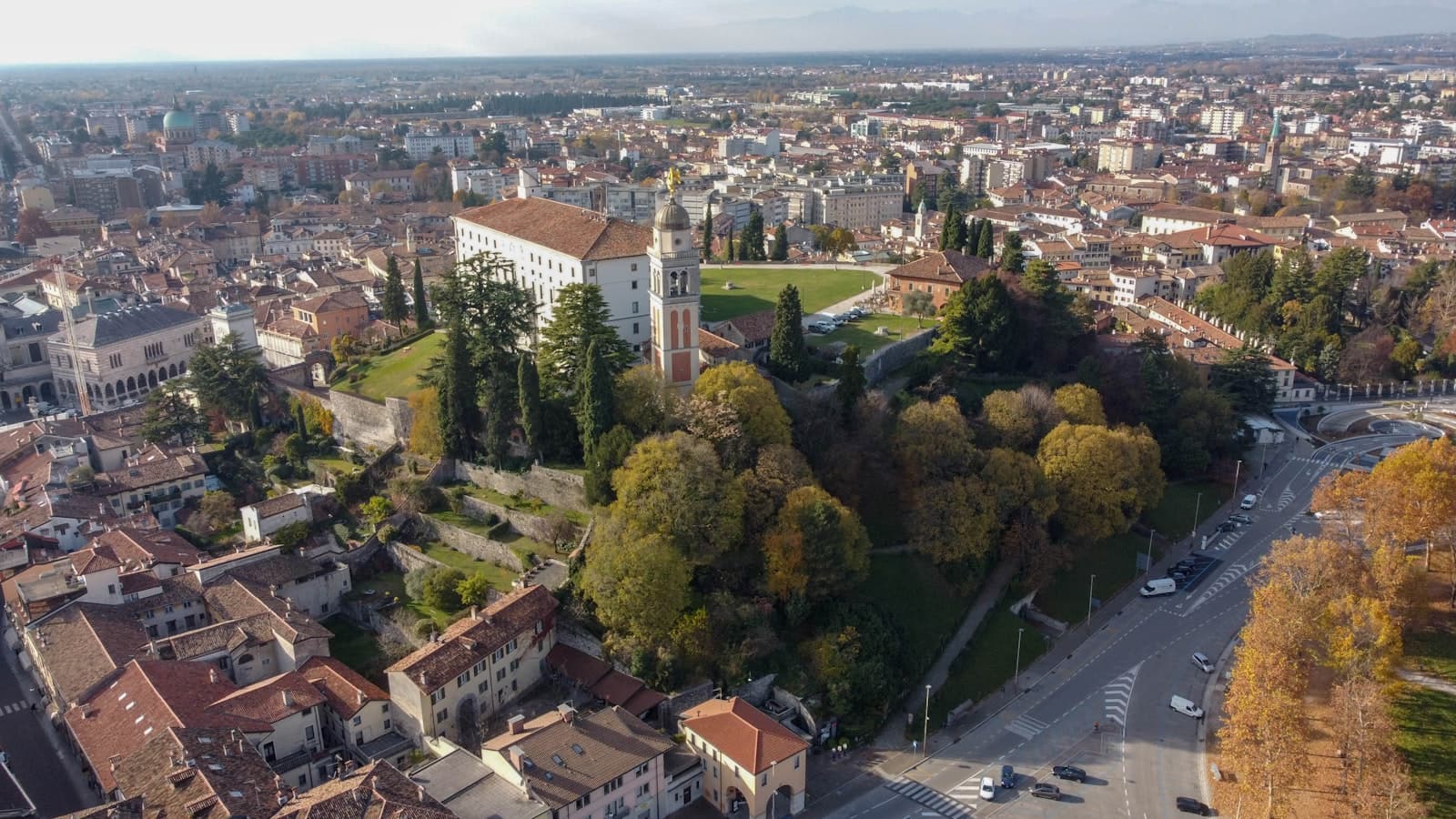 Udine — green trees near city buildings during daytime
