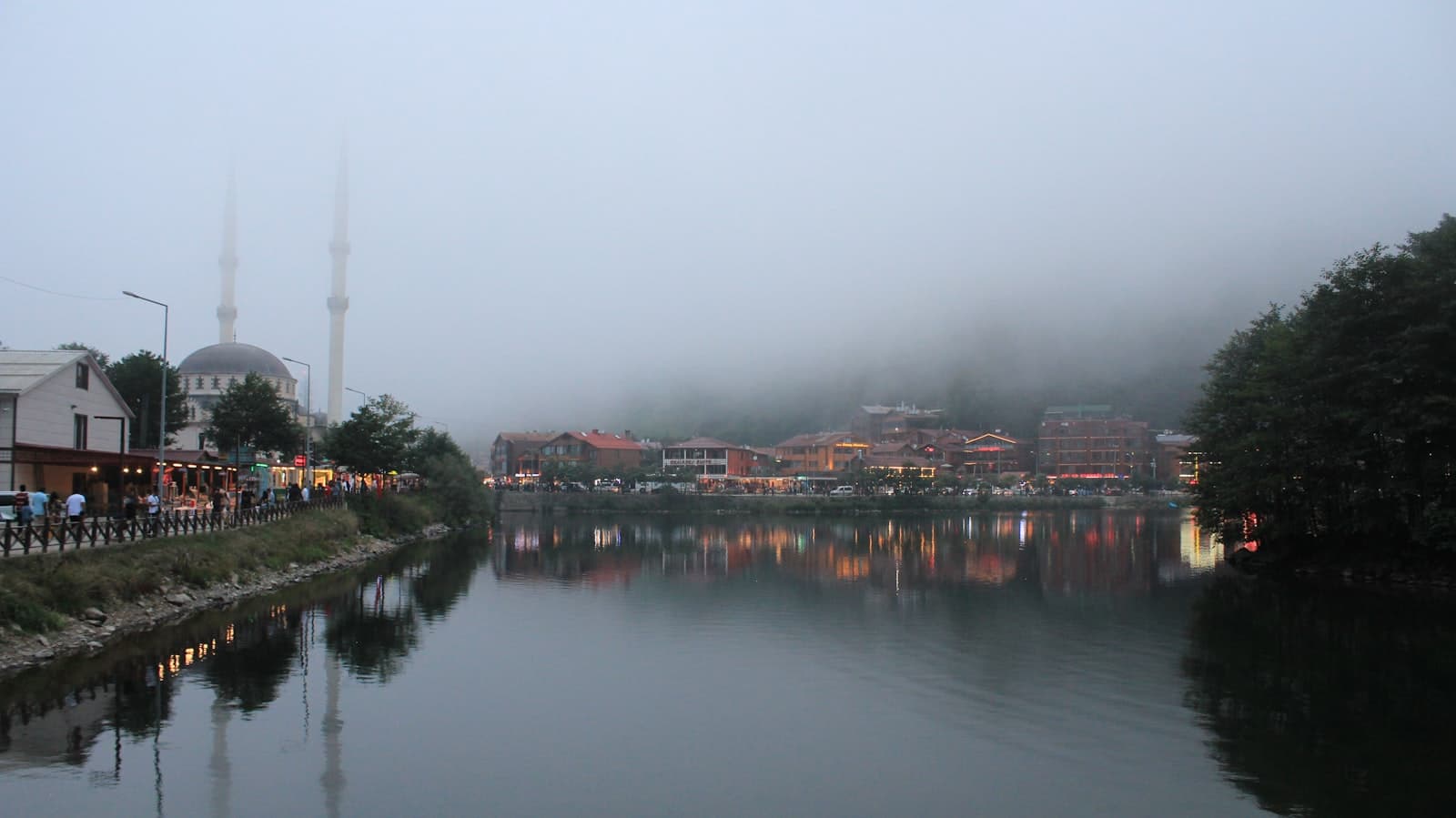 Uzungöl — body of water between trees at daytime