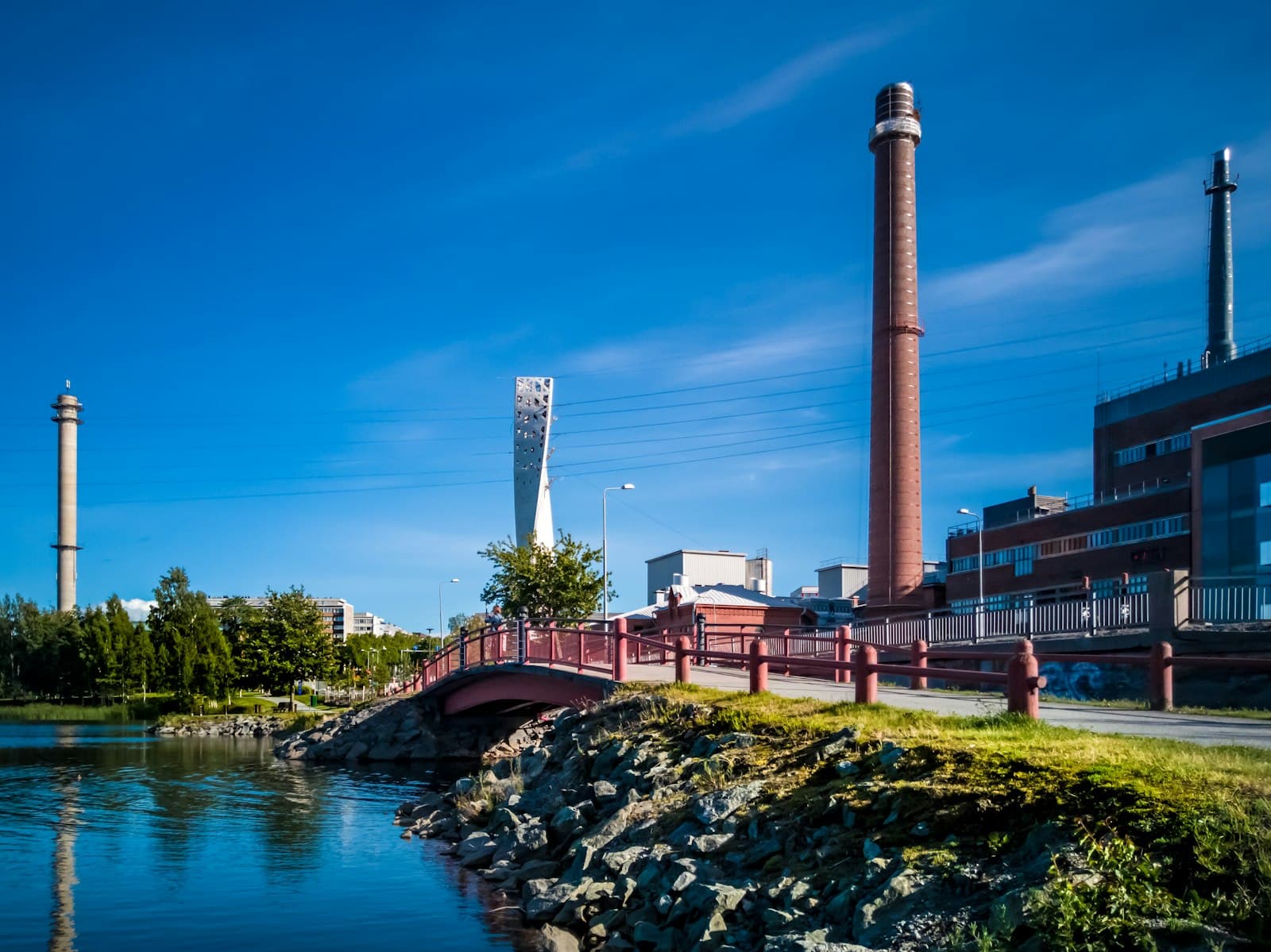 Vaasa — white concrete building near body of water during daytime