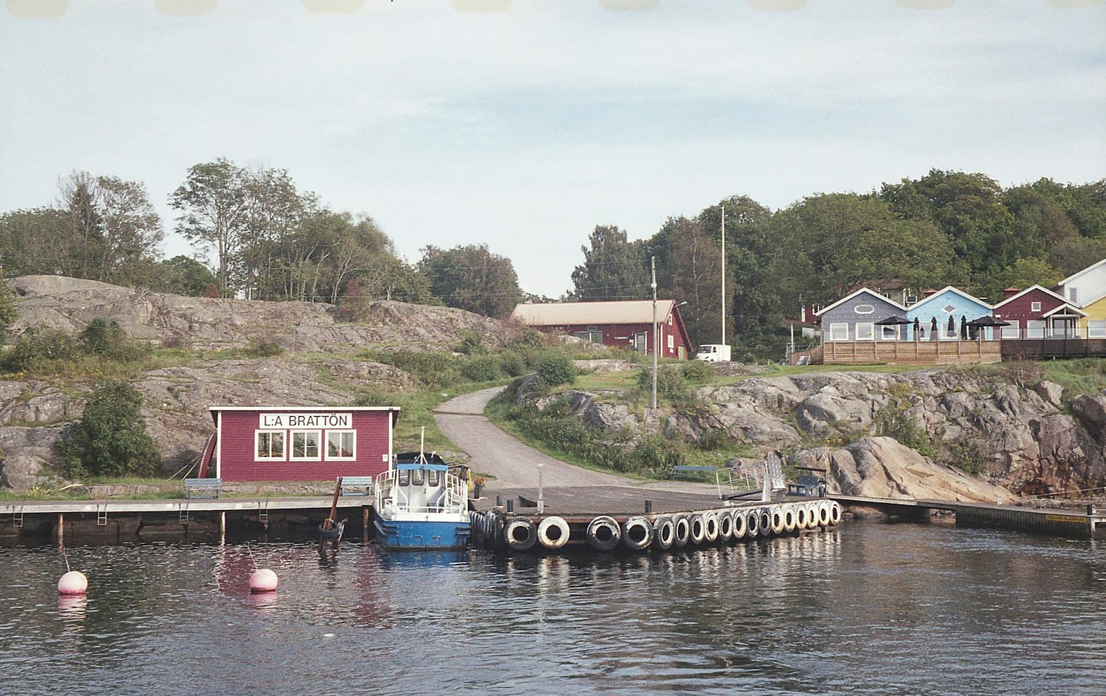 Viljandi — a boat is docked at a dock in the water