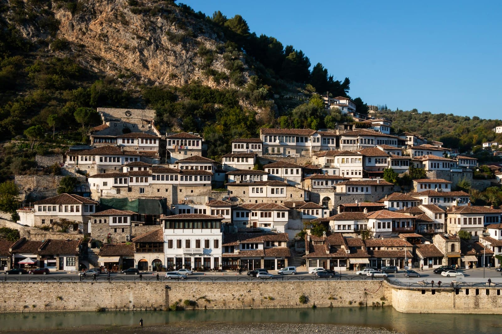 Vlorë — a large group of houses on a hillside
