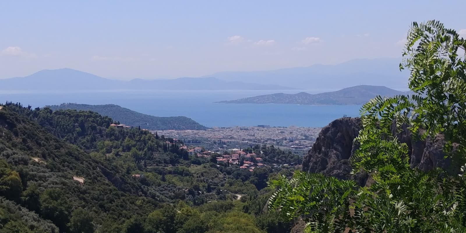Volos — green trees on mountain during daytime