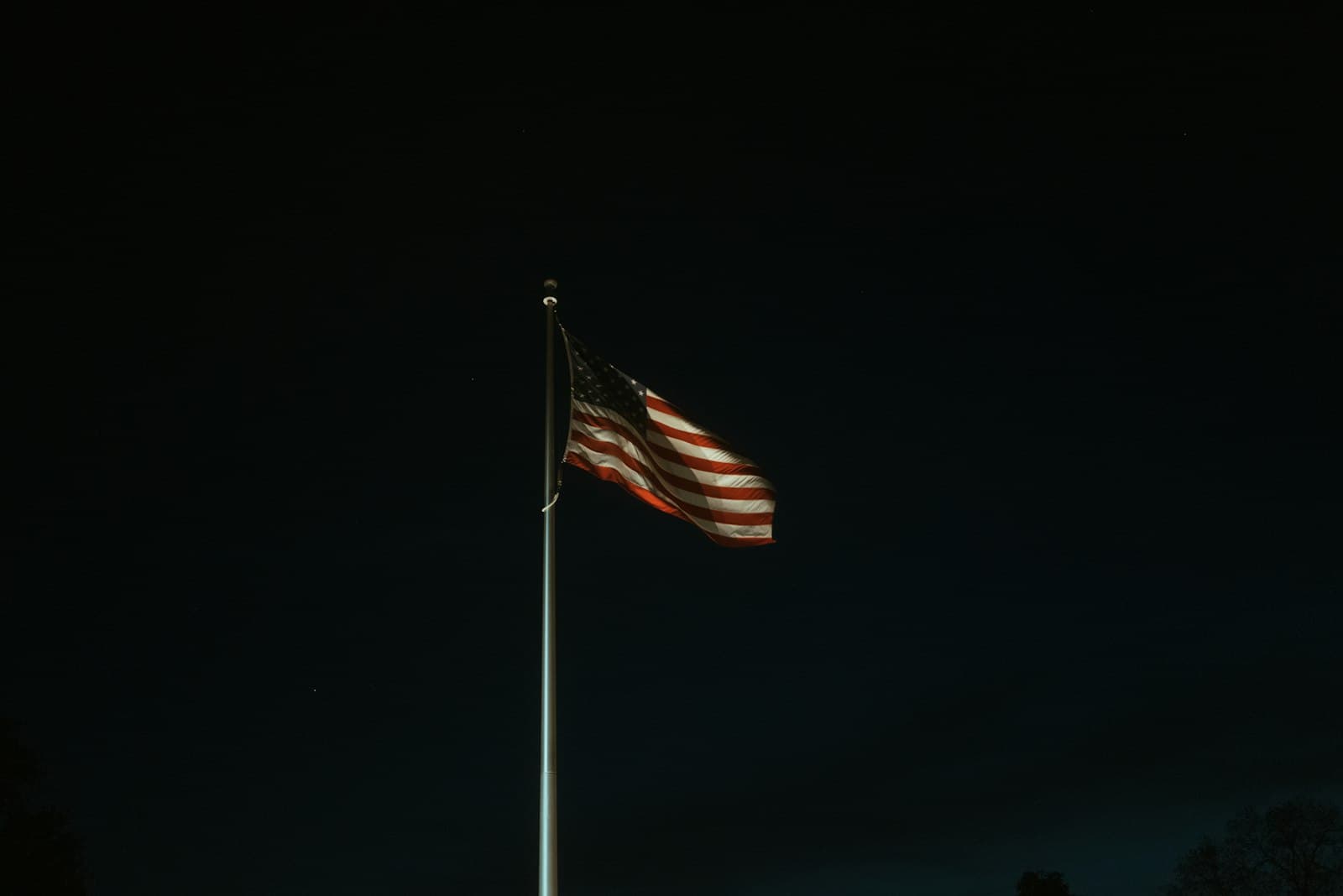 Waco — a flag on a pole