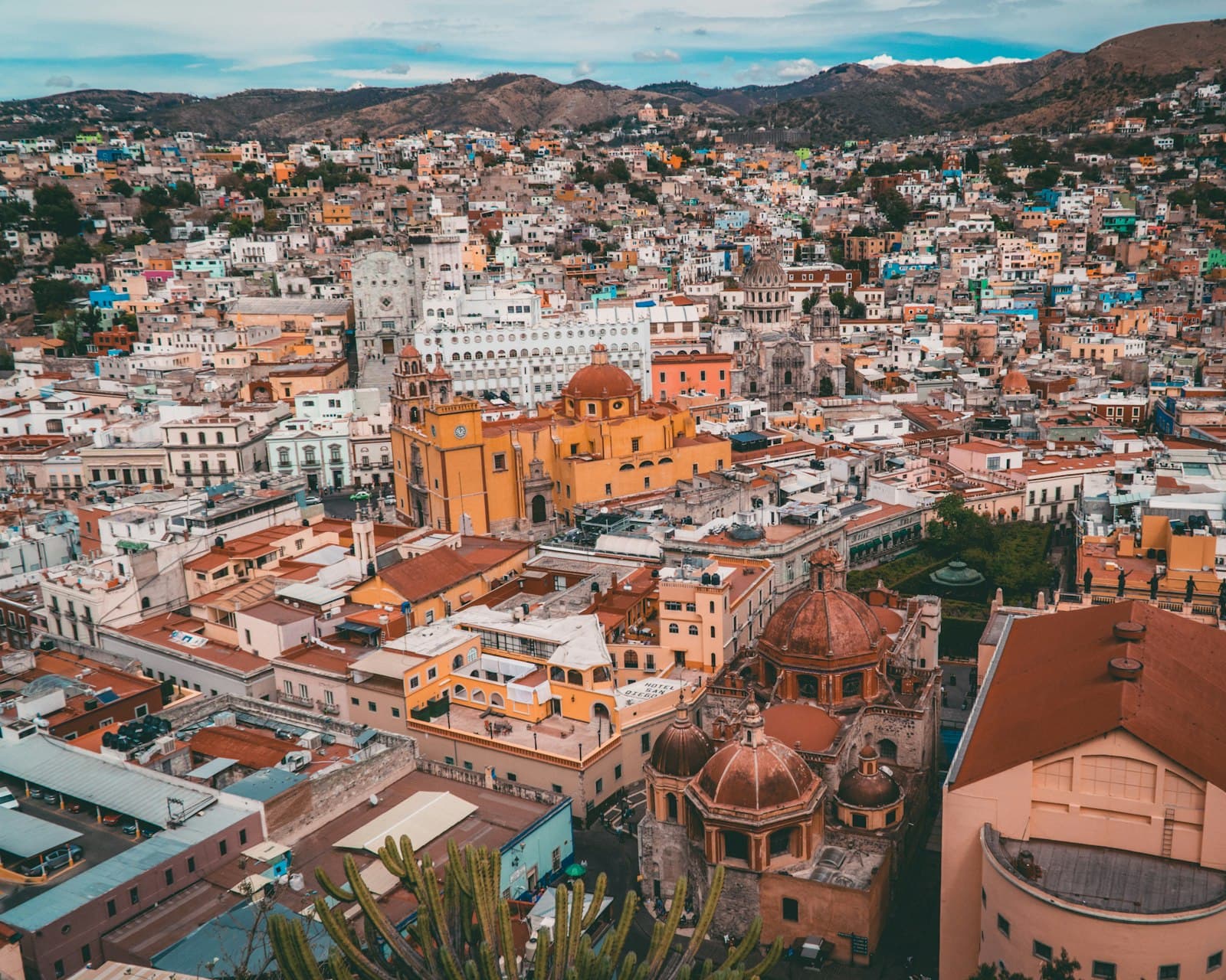 Zacatlán — aerial photo of city